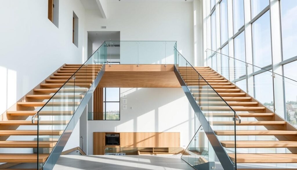 Nowoczesny design klatek schodowych