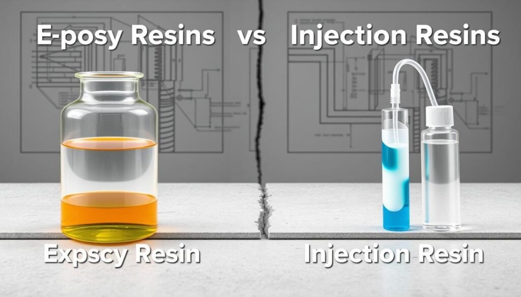 Porównanie żywic epoksydowych i iniekcyjnych