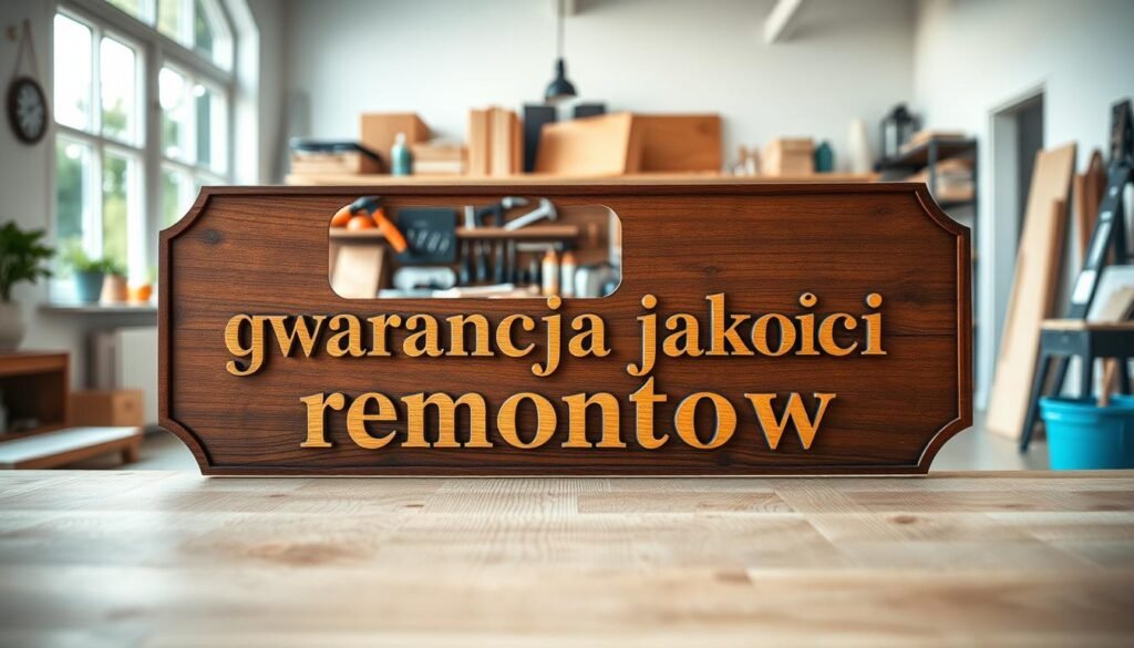 gwarancja jakości remontów