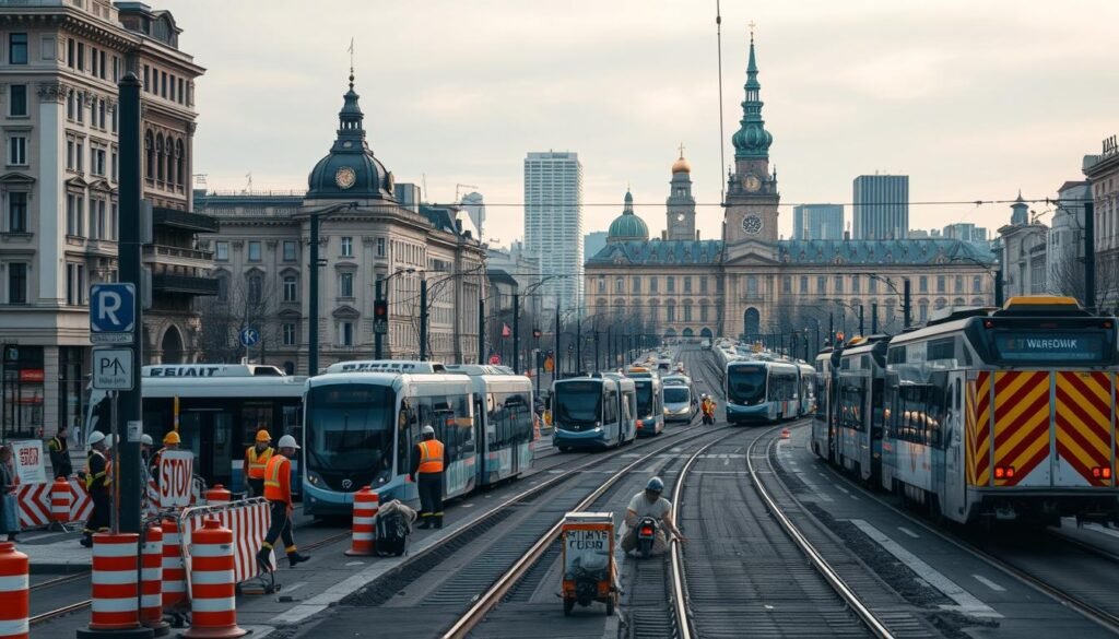 planowane prace tramwajowe w Warszawie