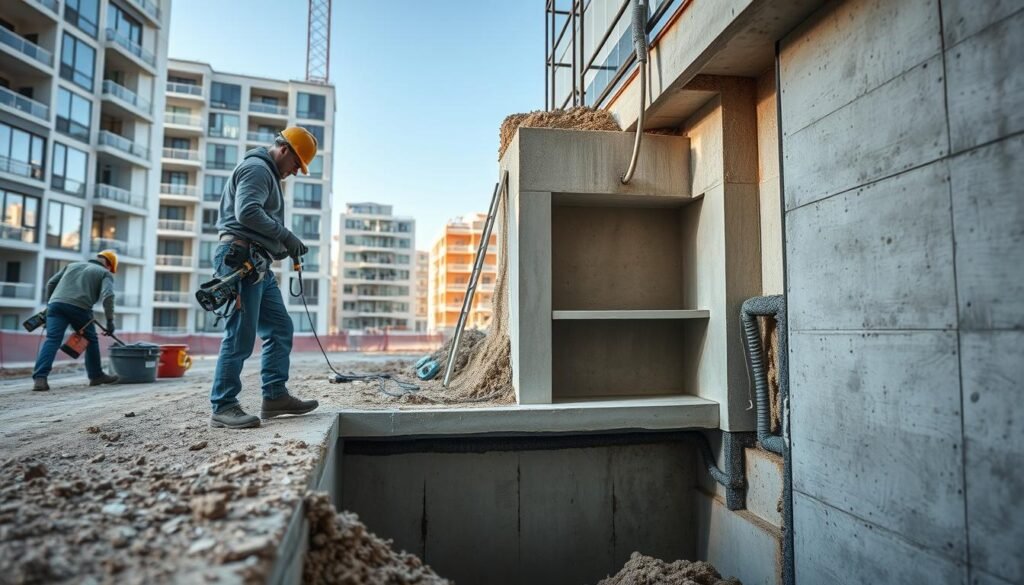 Iniekcja ciśnieniowa fundamentów Warszawa