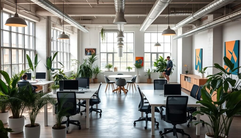 aranżacja coworkingu