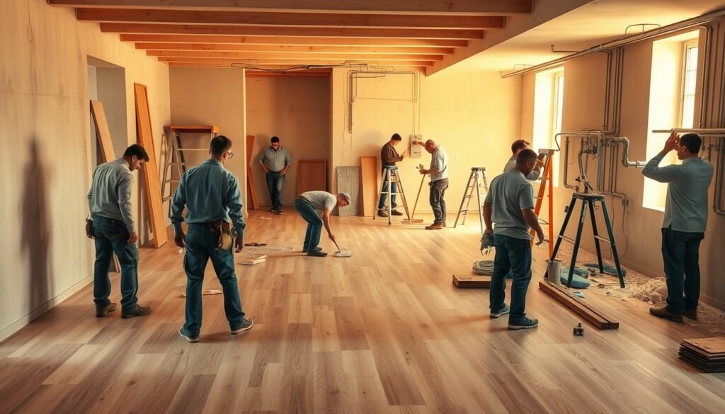 logistyka prac wykończeniowych