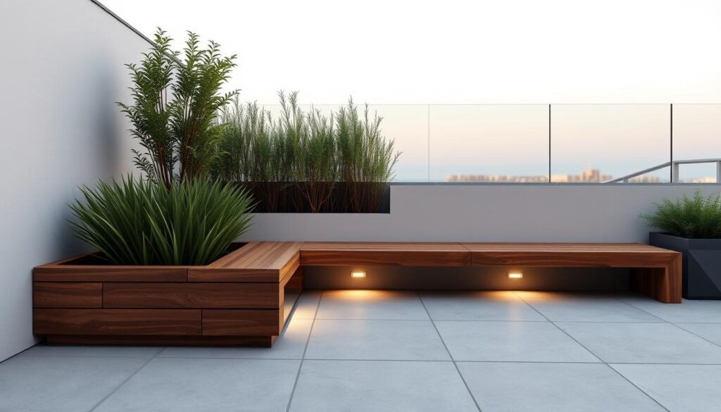 nowoczesny design tarasu