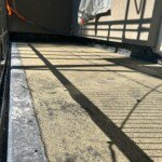 Papa termozgrzewalna na balkonie